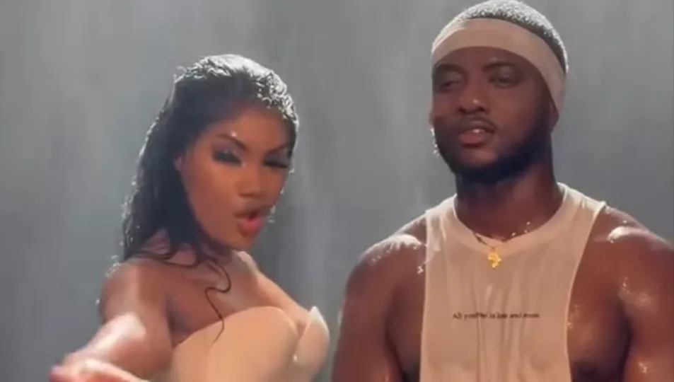 Rebo Tchulo en tournage pour son clip « Belle » avec Grâce Luzolo