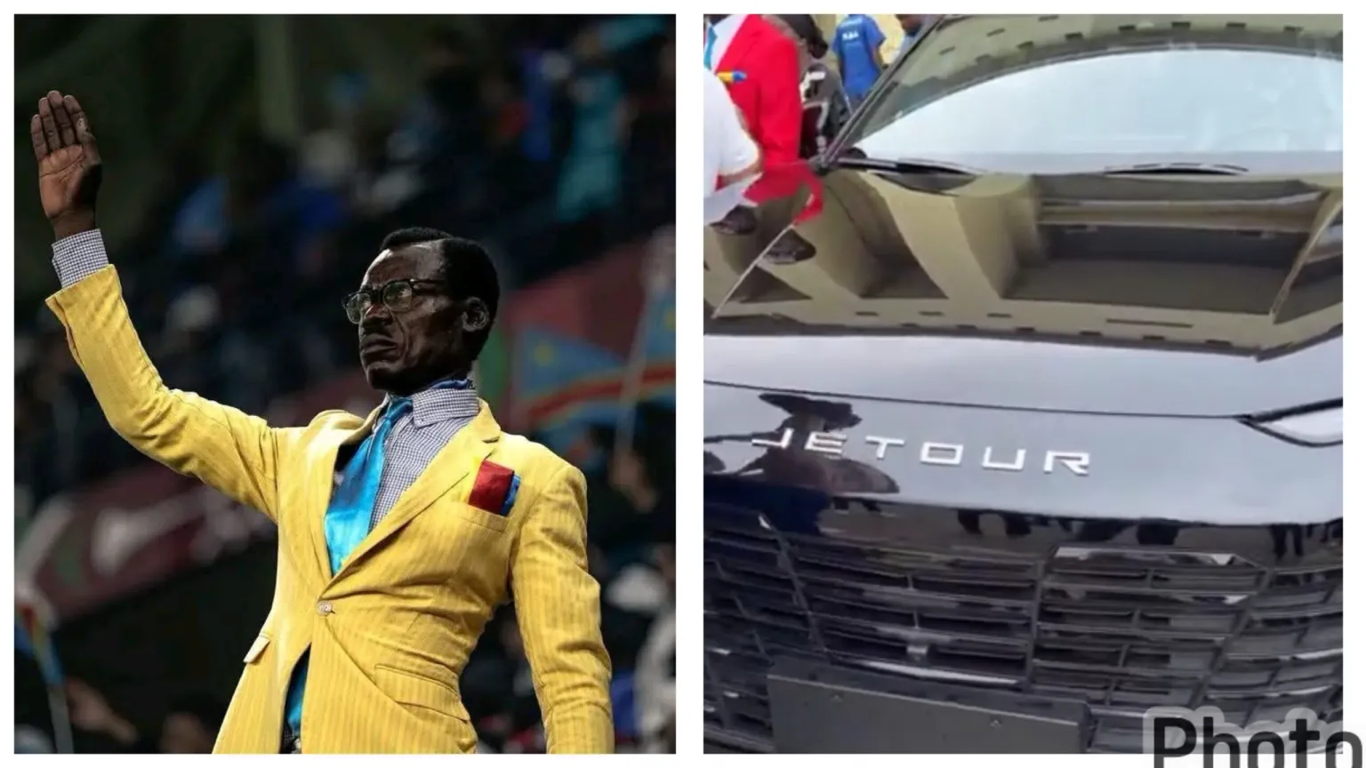 Lumumba Vea reçoit enfin la jeep promise