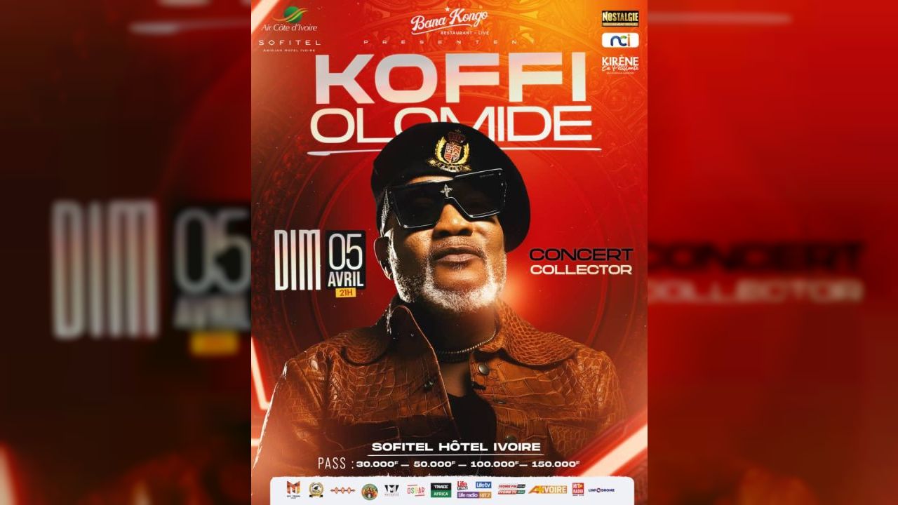 Koffi Olomidé en concert exceptionnel à Abidjan le 5 avril