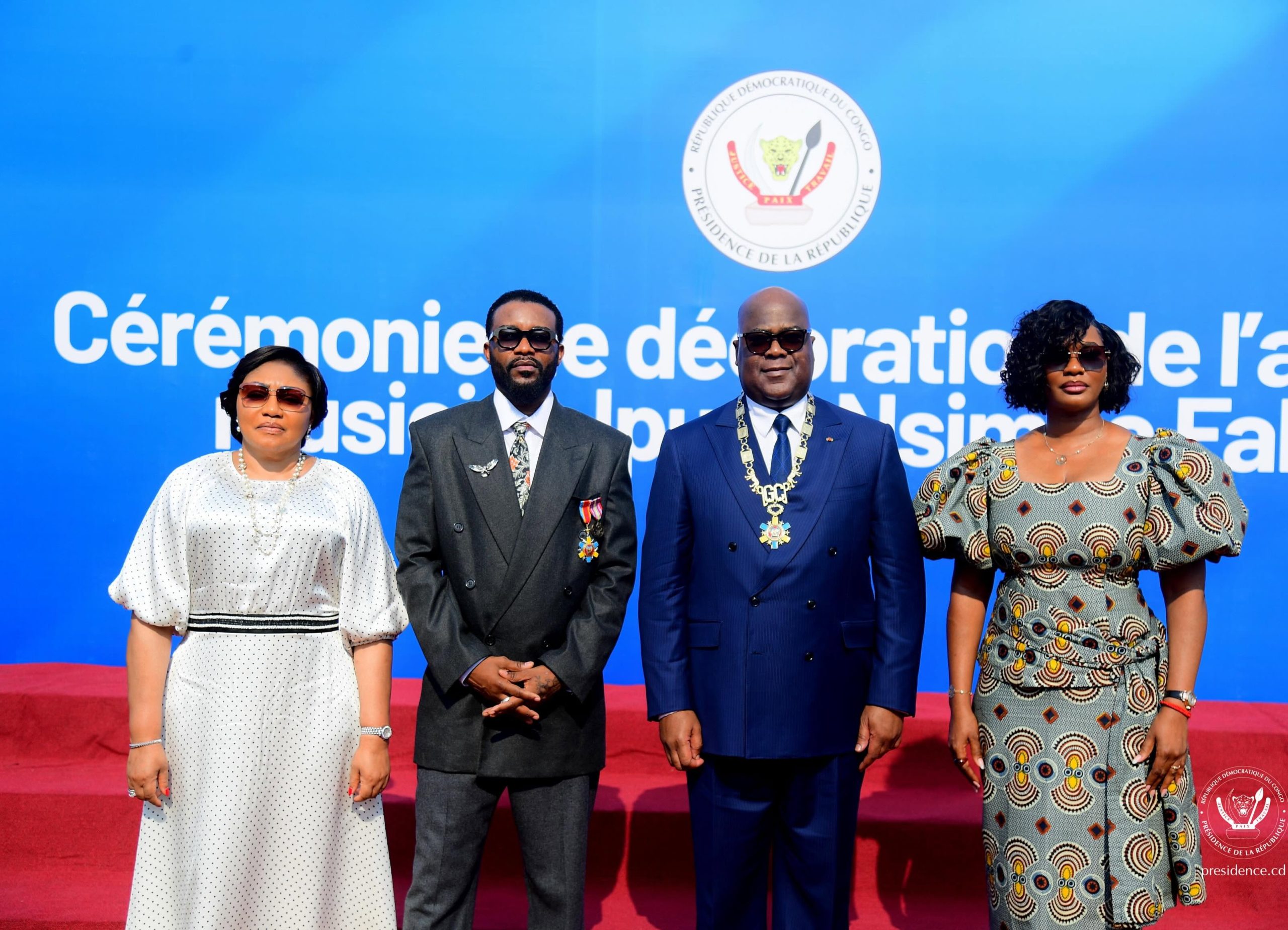 Culture : Fally Ipupa décoré à la dignité de l’Ordre national du Léopard