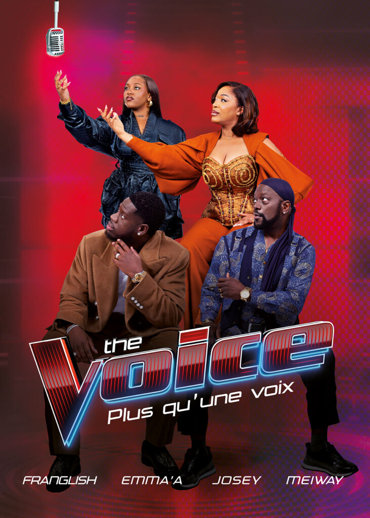 The Voice Afrique : Josey, Emma’a, Franglish et Meiway prêts à découvrir la prochaine grande voix du continent