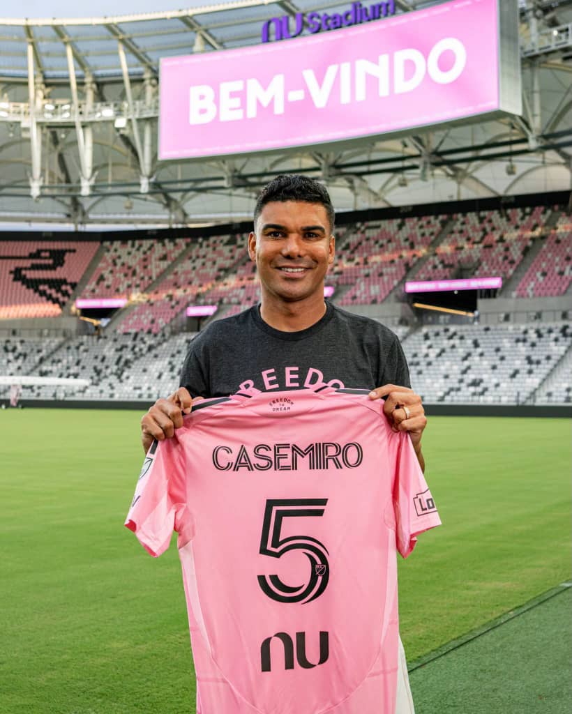 Transfert : Casemiro signe à l’Inter Miami et rejoint Lionel Messi en MLS